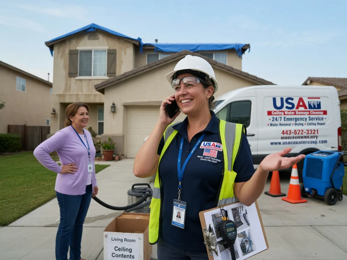 Ceiling Water Damage Restoration Lacota, MI FAQs